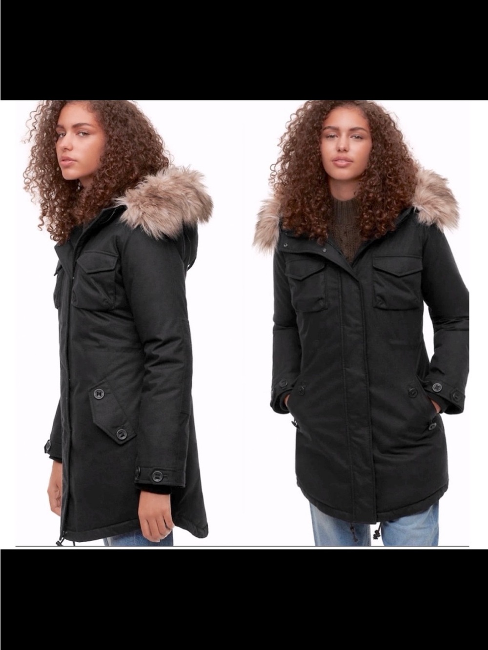 Aritzia Community Paradigm Parka - Medium, Grey- Missing faux fur trim AS IS - Picture 11 of 11